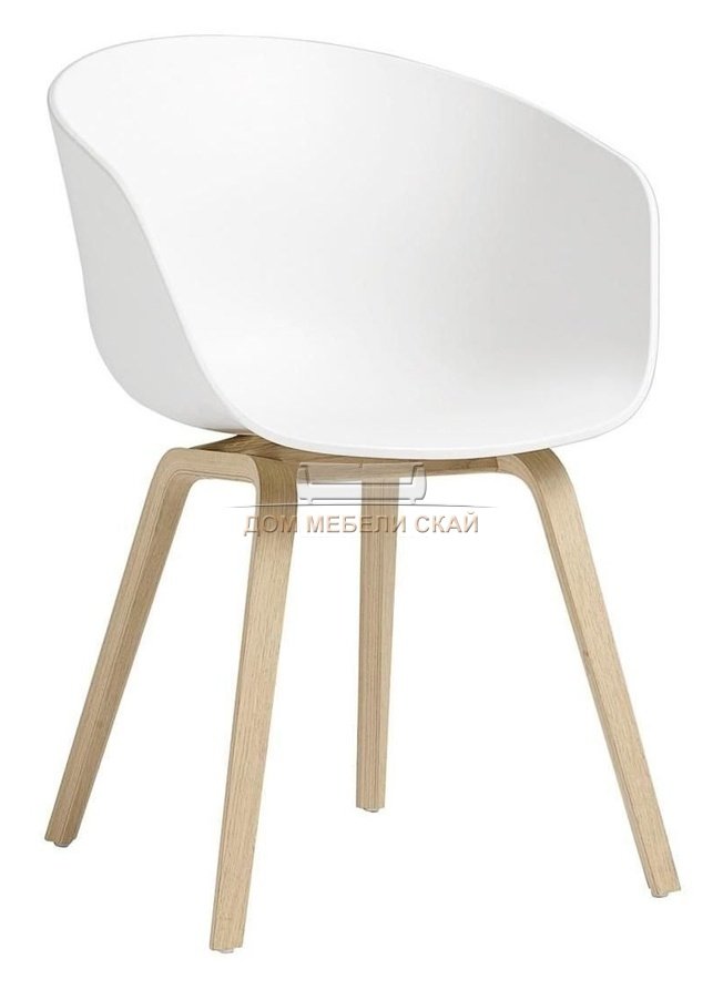Стул-кресло Hee Welling, белого цвета