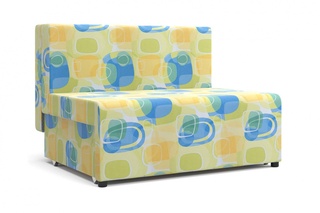Детский диван-кровать Умка, желто-голубой