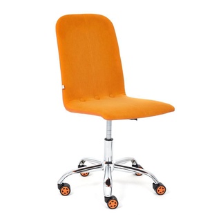 Офисное кресло Rio, оранжевый флок