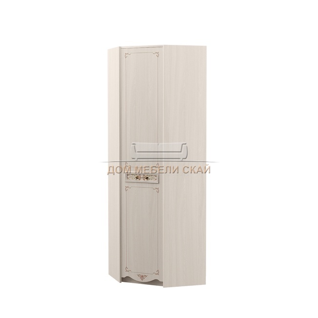Шкаф угловой для одежды Флоренция 13.123, ясень анкор светлый