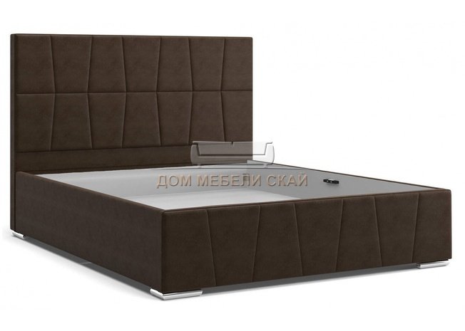 Каркас кровати Пассаж 1600, коричневый