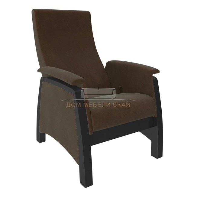 Кресло-глайдер Модель 101ст, венге/verona brown