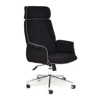 Кресло офисное Чарм Charm, флок черного цвета 35