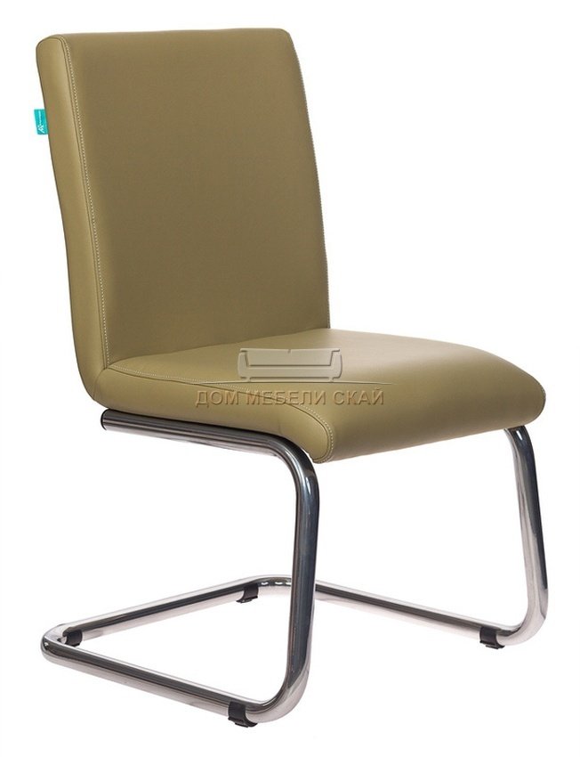 Кресло офисное CH-250-V, зеленая экокожа