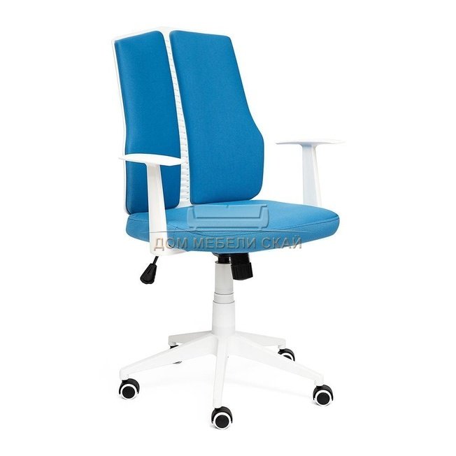 Кресло офисное Лайт LITE, синяя ткань