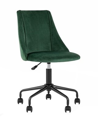 Кресло компьютерное Сиана, велюр зеленый