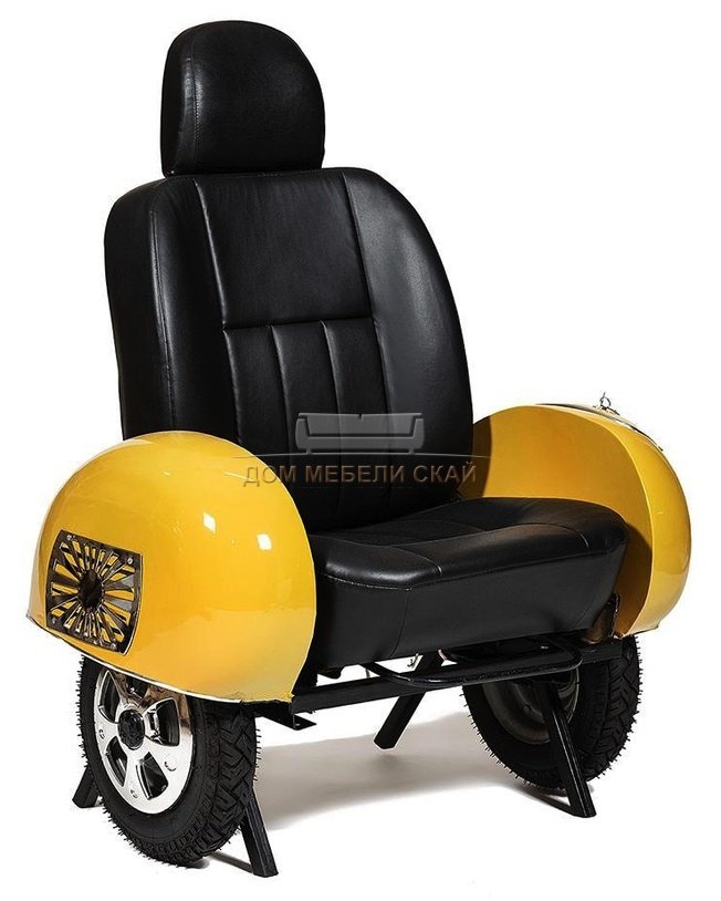 Кресло Secret De Maison Scooter mod.TC-2, желтое