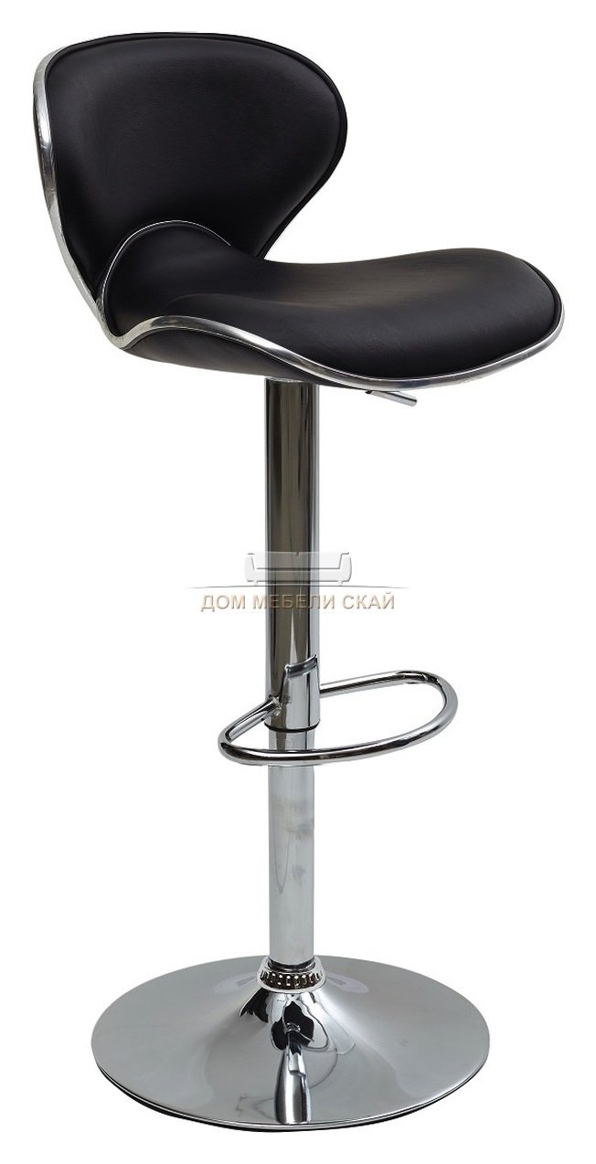 Барный стул DALLAS, экокожа черного цвета