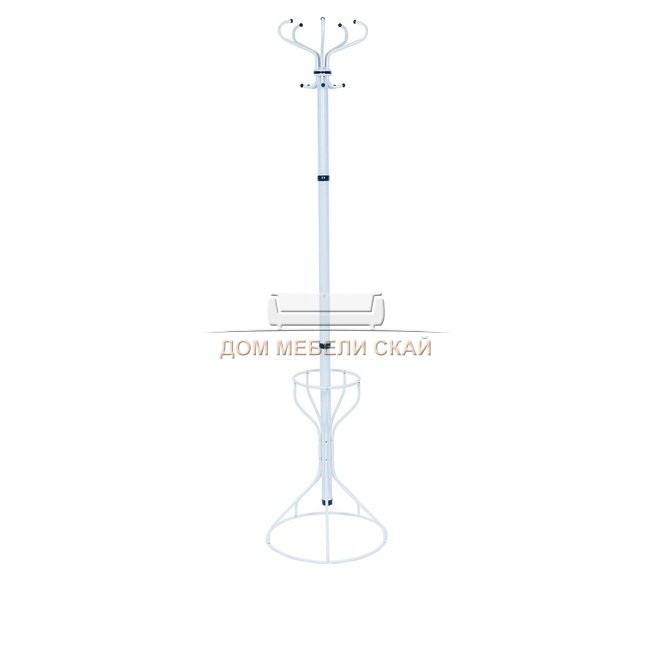 Вешалка напольная Leset Порто-4, белый