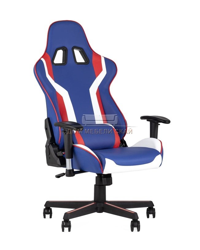 Кресло игровое TopChairs Cherokee, синее