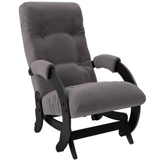 Кресло-глайдер Модель 68, венге/verona antrazite grey