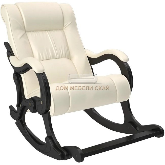 Кресло-качалка Модель 77, венге/dundi 112