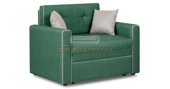 Кресло-кровать Найс (85), зеленый жаккард ТД 297