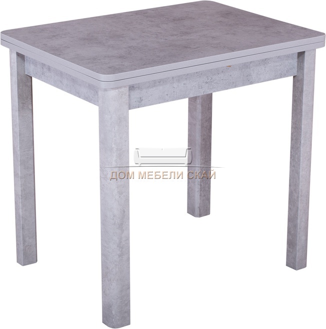 Стол обеденный раскладной Дрезден М-2 04, серый бетон