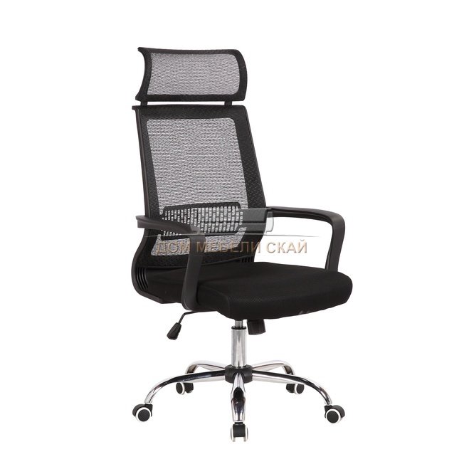 Кресло офисное TopChairs Style, черное