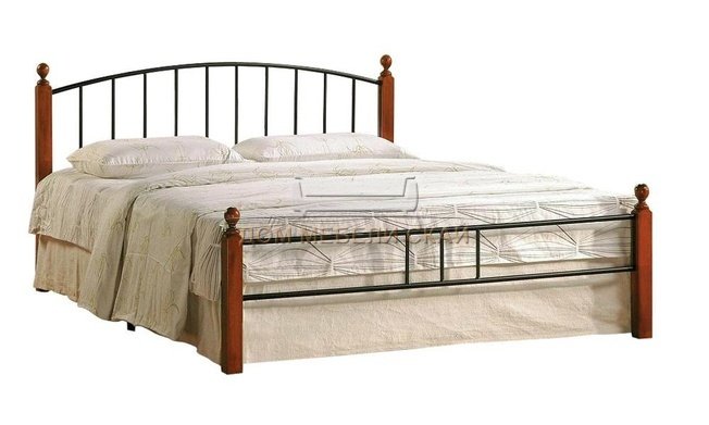 Кровать односпальная металлическая AT-915 90x200