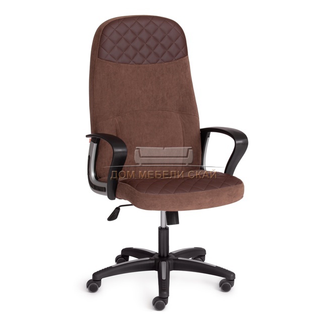 Офисное кресло Advance, коричневый велюр