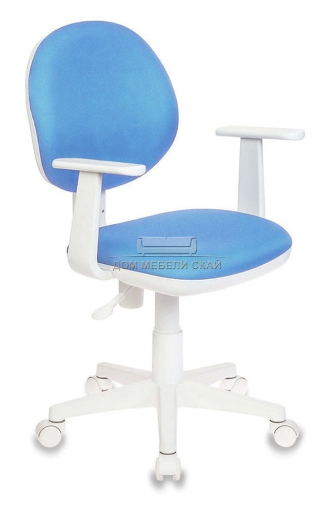 Кресло детское CH-W356AXSN, голубая ткань