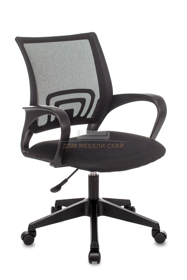 Кресло оператора Topchairs ST-Basic, черный TW-01/сиденье черный TW-11/сетка/ткань