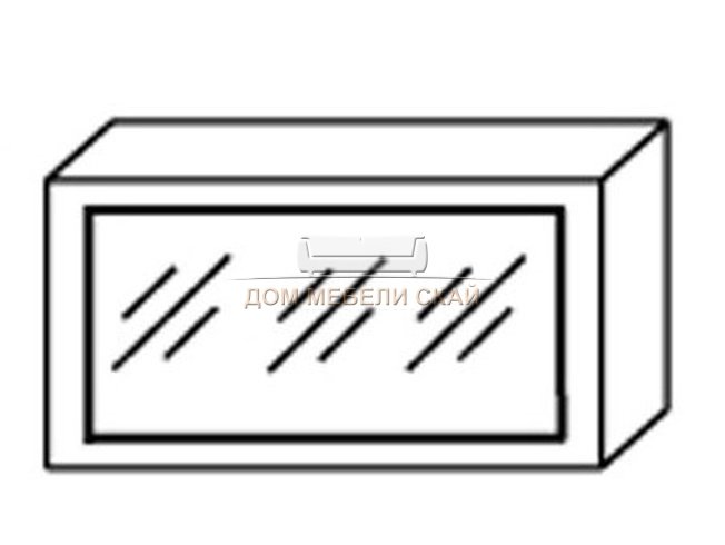 В99 Шкаф со стеклом 800 мм