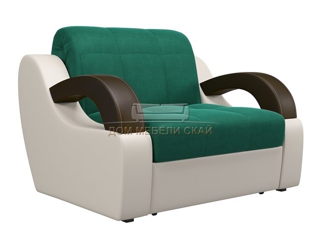 Кресло-кровать Мадрид 800, изумрудный velutto 33