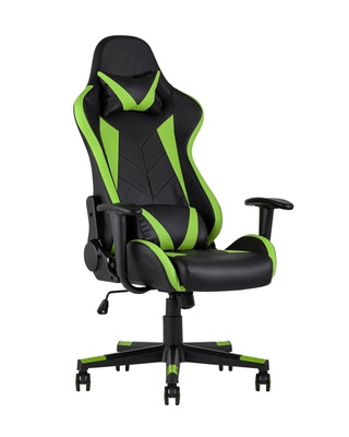 Кресло игровое TopChairs Gallardo, зеленое