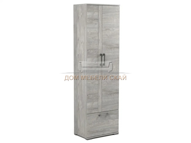 Шкаф для одежды Денвер Д-2, риббек серый