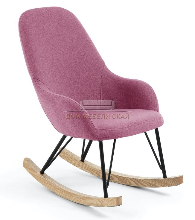 Кресло-качалка Spain, розовое