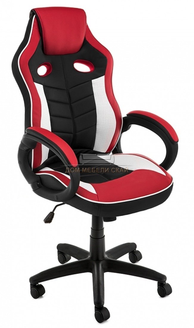 Компьютерное кресло Anis, черное/красное/белое