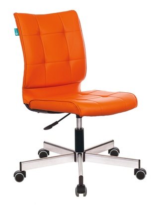 Кресло офисное CH-330M, оранжевая экокожа