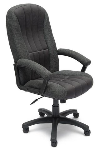 Кресло офисное CH888, серая рогожка/серая сетка