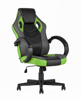 Кресло игровое TopChairs Sprinter, зеленое
