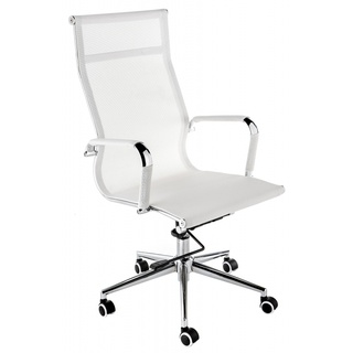 Компьютерное кресло Reus, белое/сетка