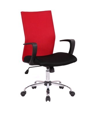 Кресло офисное TopChairs Balance, красное