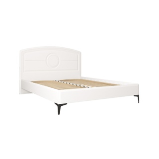Кровать двуспальная 160x200 Валенсия, белый шагрень
