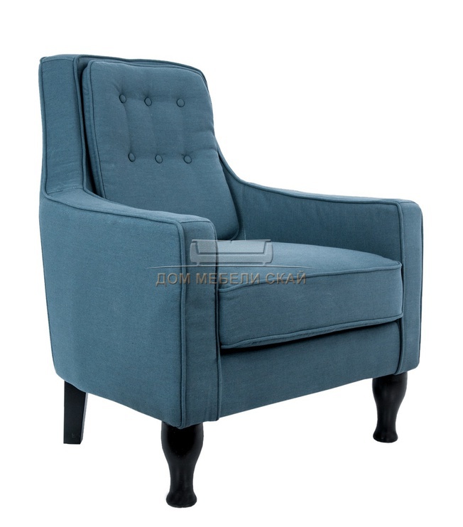 Кресло Monti, голубой лён