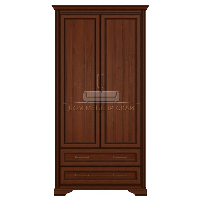 Шкаф 2-дверный для одежды Стилиус SZF2D2S, орех донской