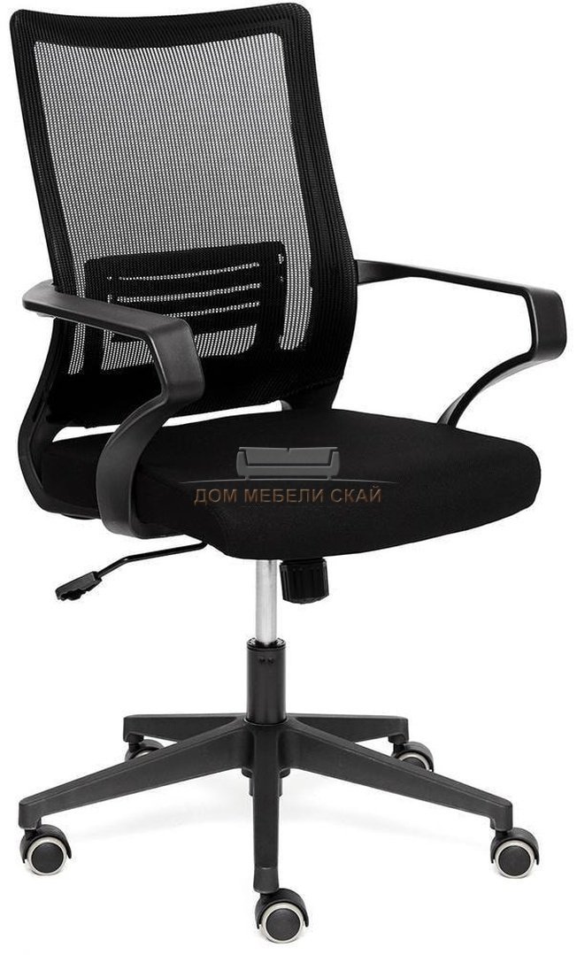 Кресло офисное MESH-4, черная ткань