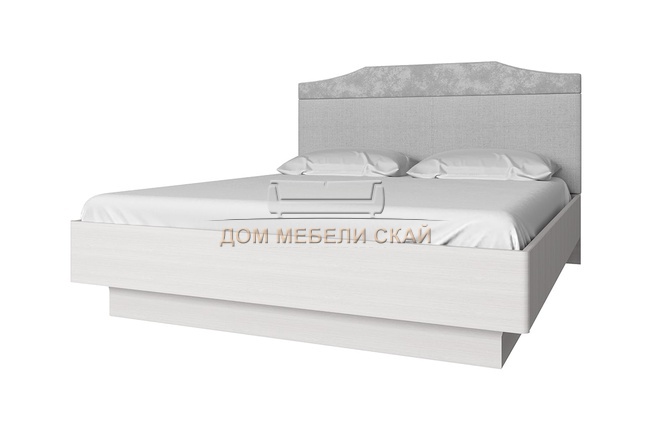 Кровать двуспальная 160x200 Тиффани Tiffany М с ПМ, вудлайн кремовый