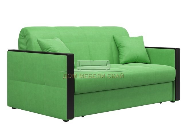 Диван-кровать Лион 1400, зеленый velutto 31