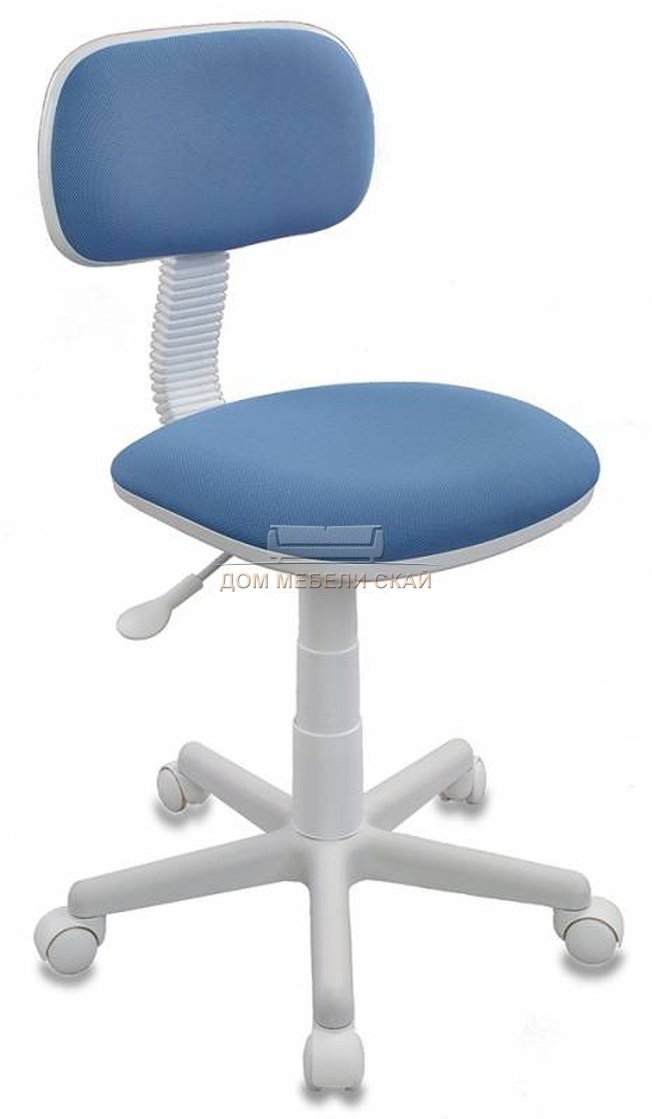 Кресло детское CH-W201NX, голубая ткань