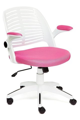 Кресло офисное Джой JOY, розовая сетка