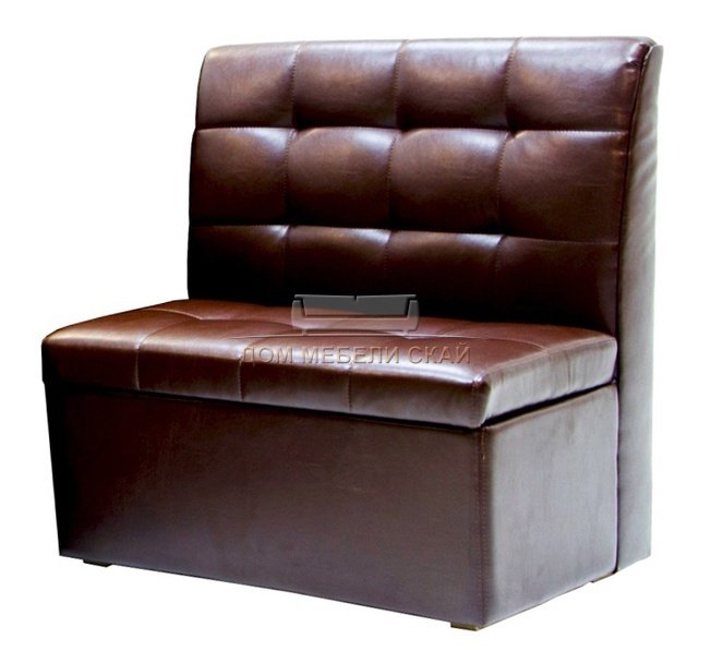 Кухонный диван-скамья Модерн 800, темно-коричневый