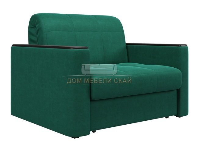 Кресло-кровать Неаполь 800, изумрудный velutto 33