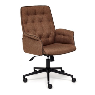 Кресло офисное MADRID, рогожка коричневая F25/ЗМ7-147