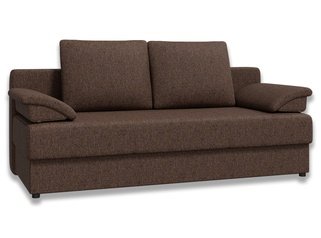 Диван-кровать Лира БНП 1400, коричневый/рогожка