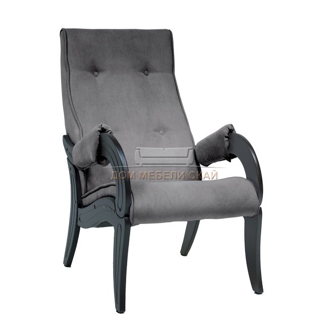Кресло для отдыха Модель 701, венге/verona antrazite grey