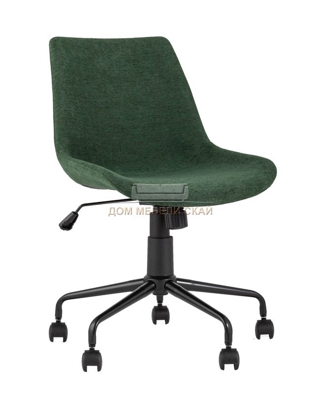 Кресло компьютерное Кайзер, шенилл зеленый