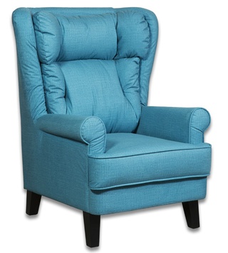 Кресло Комфорт, голубое