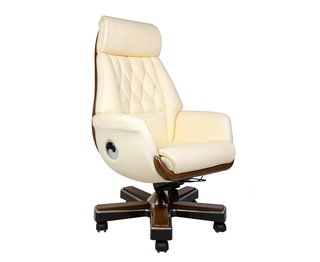 Офисное кресло Трон, натуральная кожа